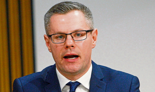 Former Finance Secretary Derek Mackay.