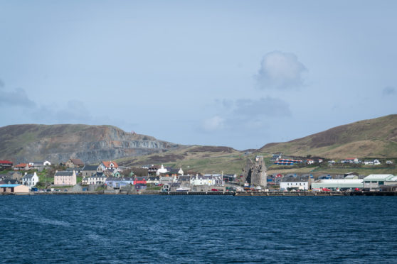 Scalloway on Shetland