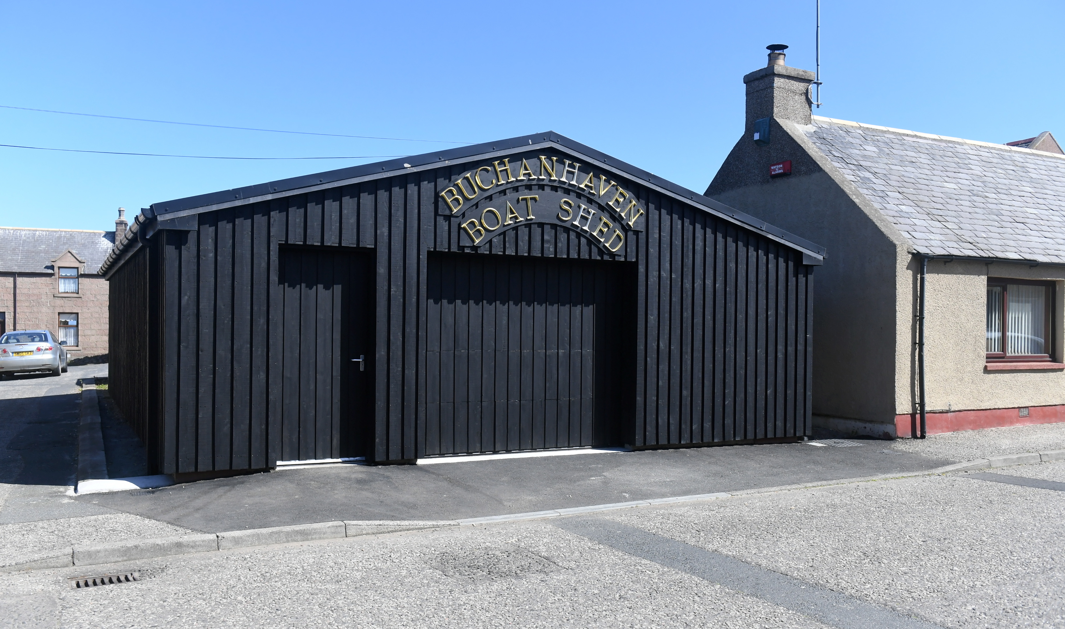 Buchanhaven Boat Shed is going to open on Saturday to the public. Its a new aquarium with locally caught sealife. They are also building a boat in it too as well.
Picture by Chris Sumner