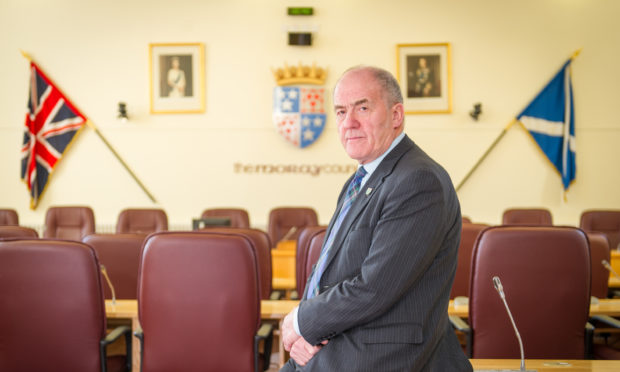 Former Moray Council leader George Alexander