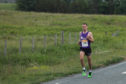 Hugh Campbell in action at the Skye Half Marathon