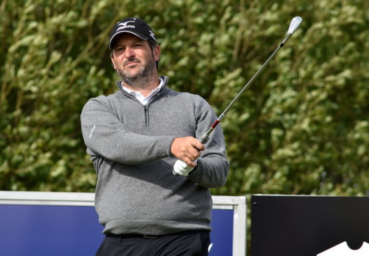 David Dixon won the Scottish Par 3 Championship