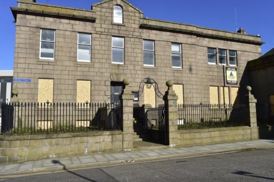 The sale of Arbuthnot House in Peterhead is nearing completion