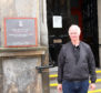 Peter MacAlister, father of Scott MacAlister, after giving evidence at the fatal accident inquiry.