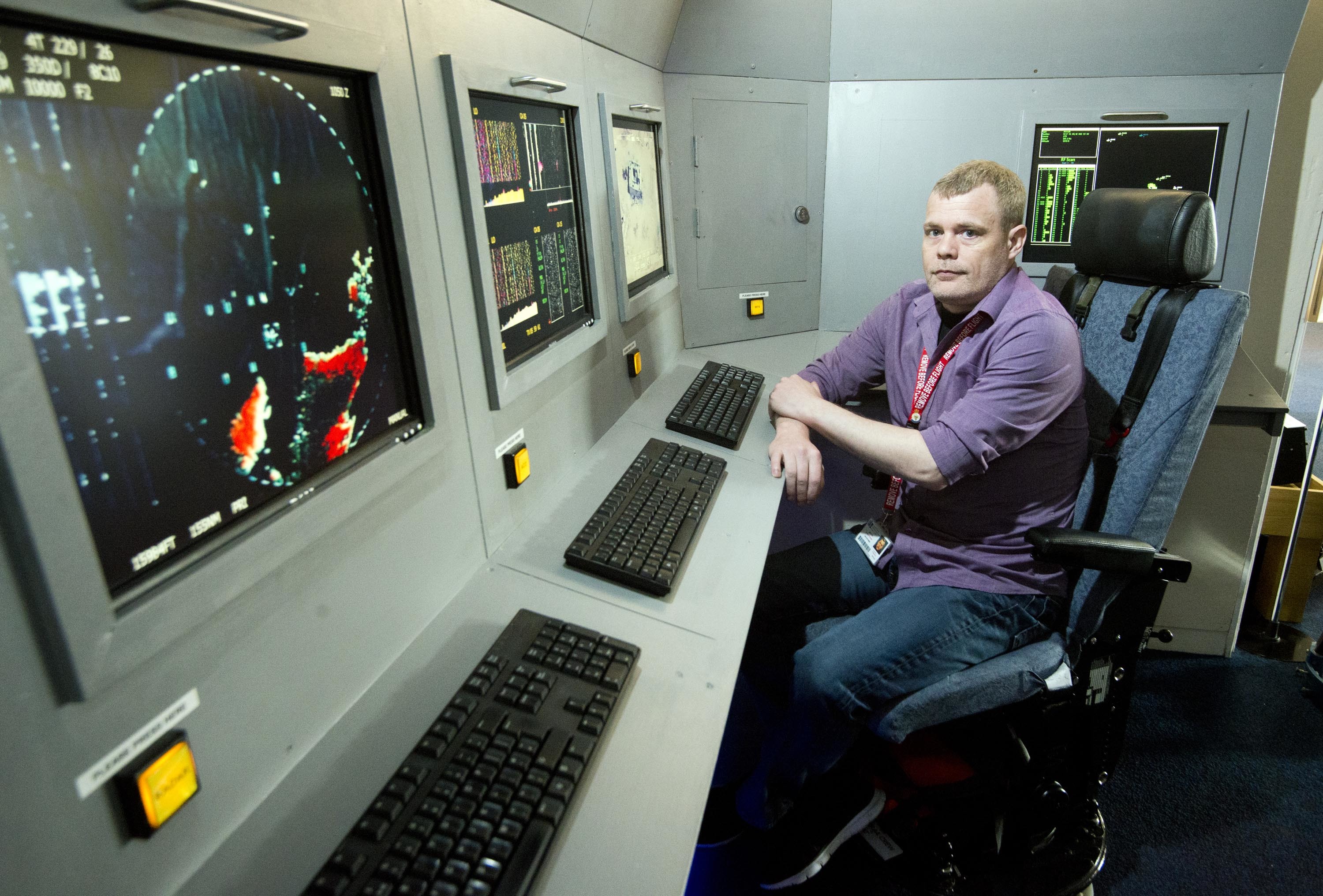 A Moray College UHI student, Philip Forster, has designed a computer system to show visitors how maritime patrol aircraft work and how it looks in a Nimrod aircraft at Morayvia, Kinloss