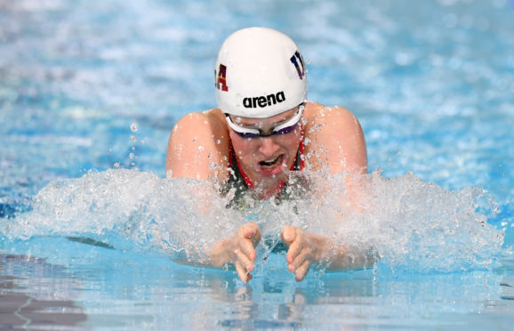 Scotland's Hannah Miley in action.