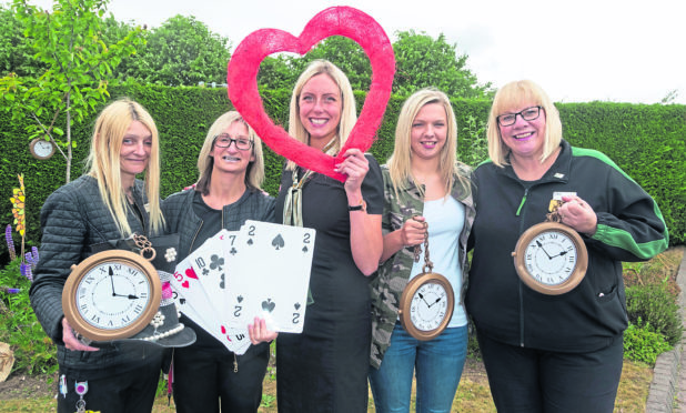 (L-R) Jillian Robertson, Lynn Simpson, Rebecca Anderson, Melissa Pacitti and Julie Robson