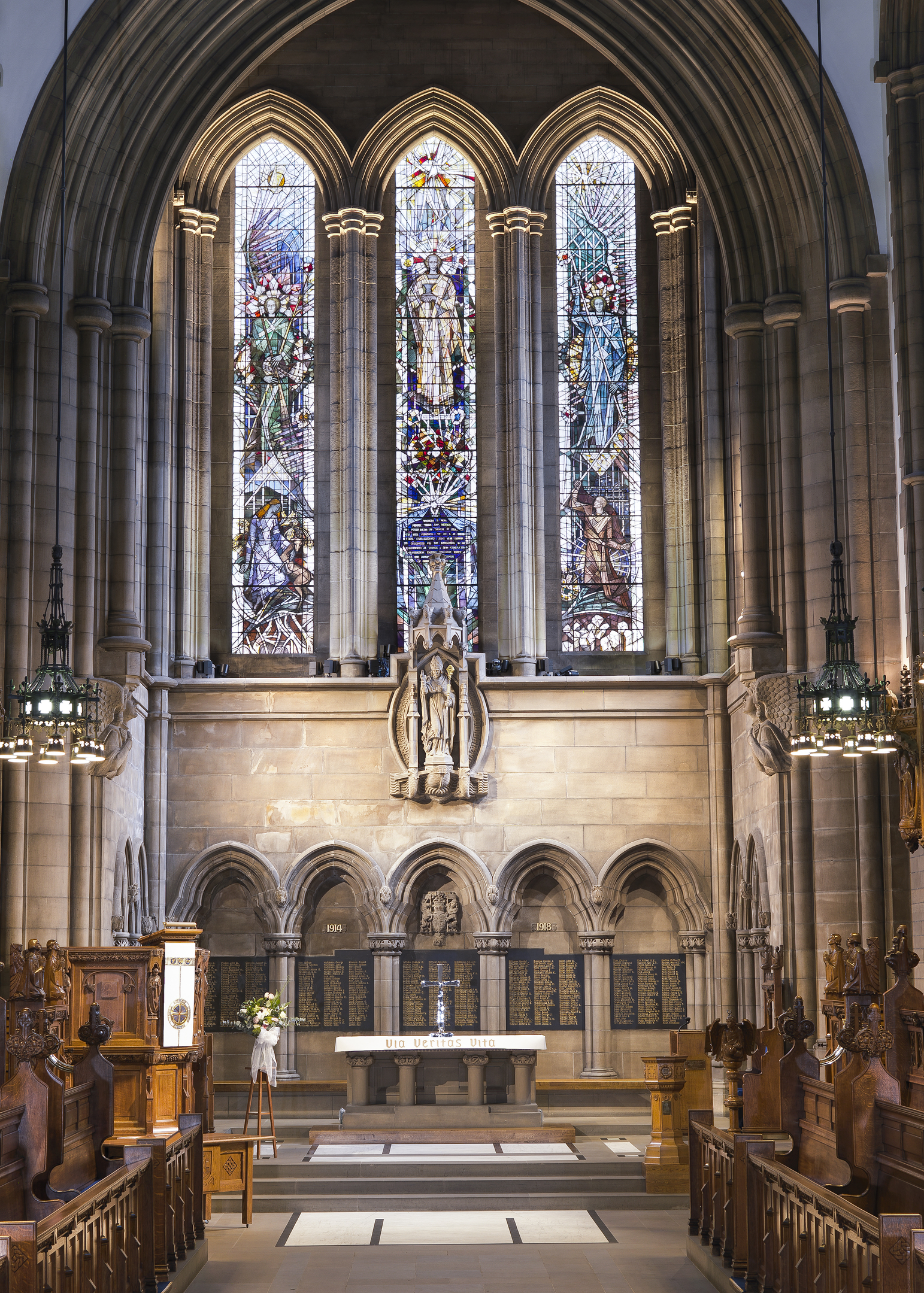 The Memorial Chapel at Glasgow University