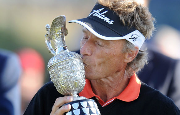 Bernhard Langer is the reigning Senior Open champion.