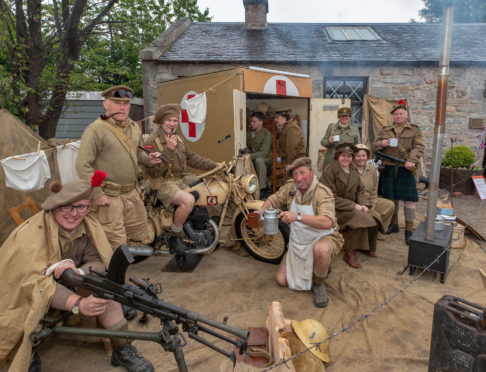 Keith and Dufftown Railway embrace the 1940s.