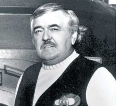 Star Trek legend James Doohan.