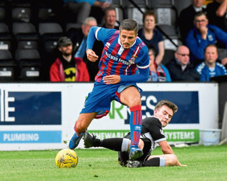 Zak Elbouzedi has left Caley Thistle.