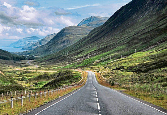 Loch Maree on the North Coast 500 route