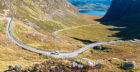 Bealach na ba (pass of the cattle) on the Applecross Peninsula, which is part of the North Coast 500.