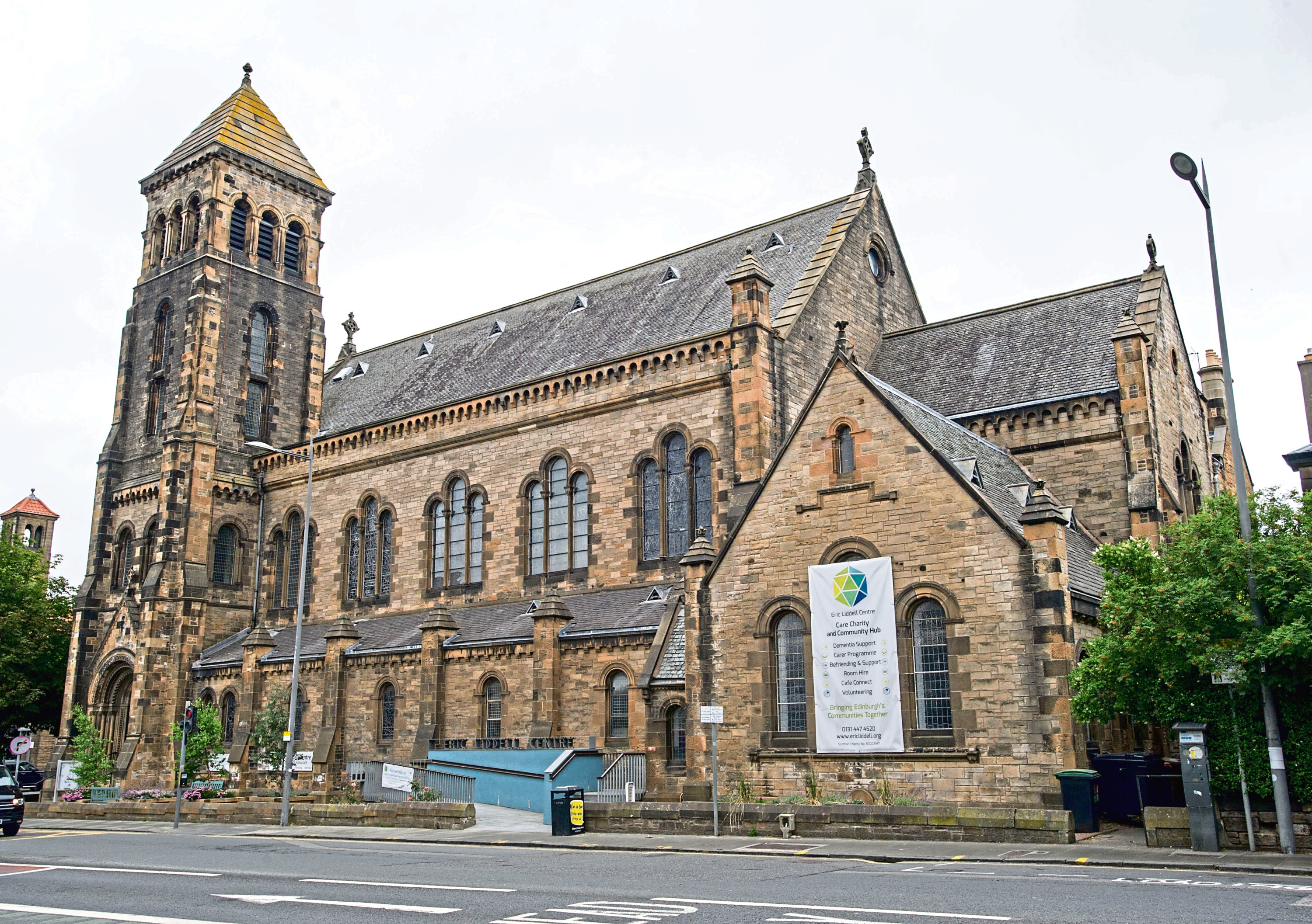 The service operates out of the Eric Liddell centre in Edinburgh