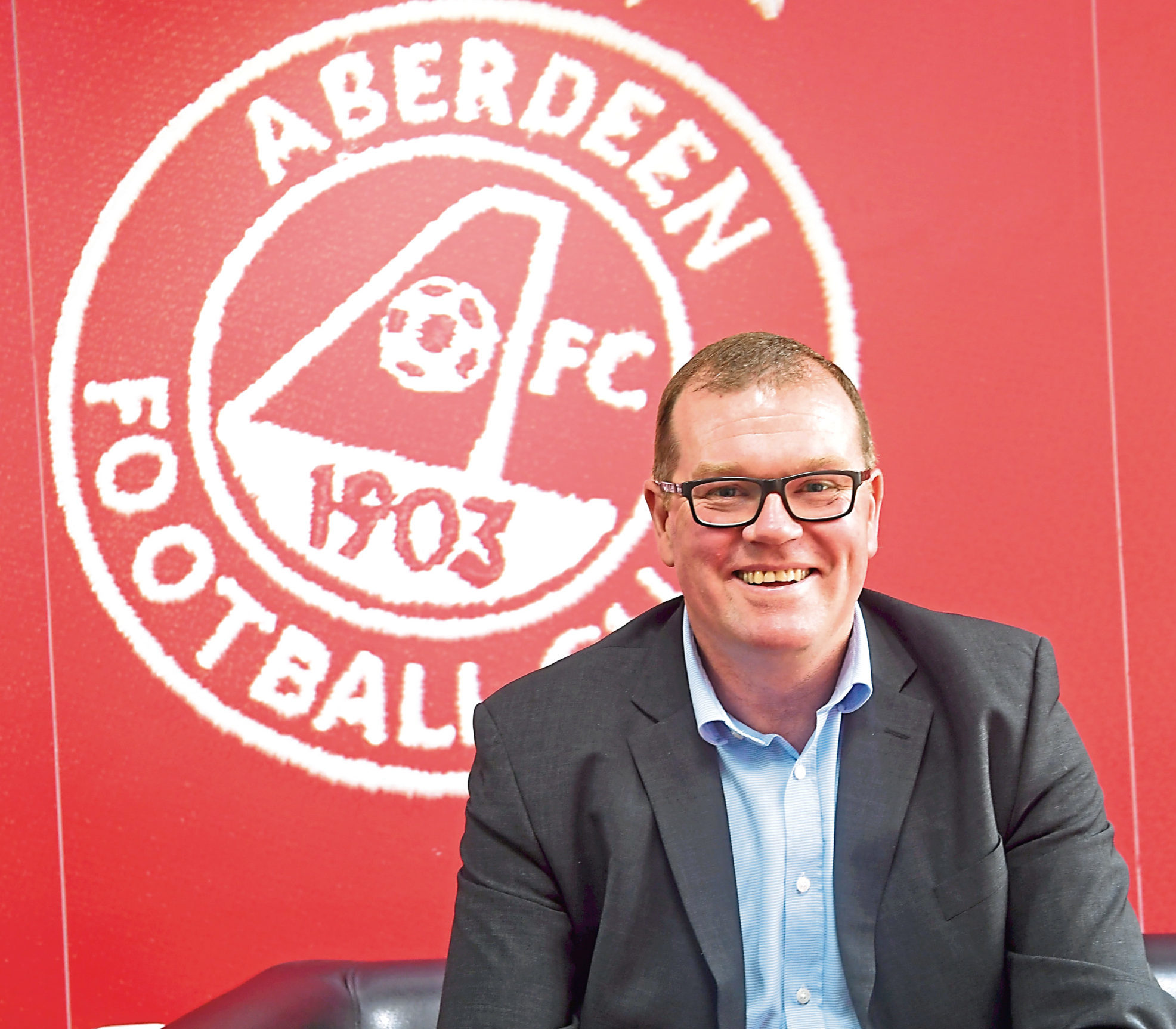 Pictured is Aberdeen FCs Rob Wicks who has been appointed the clubs new commercial director.