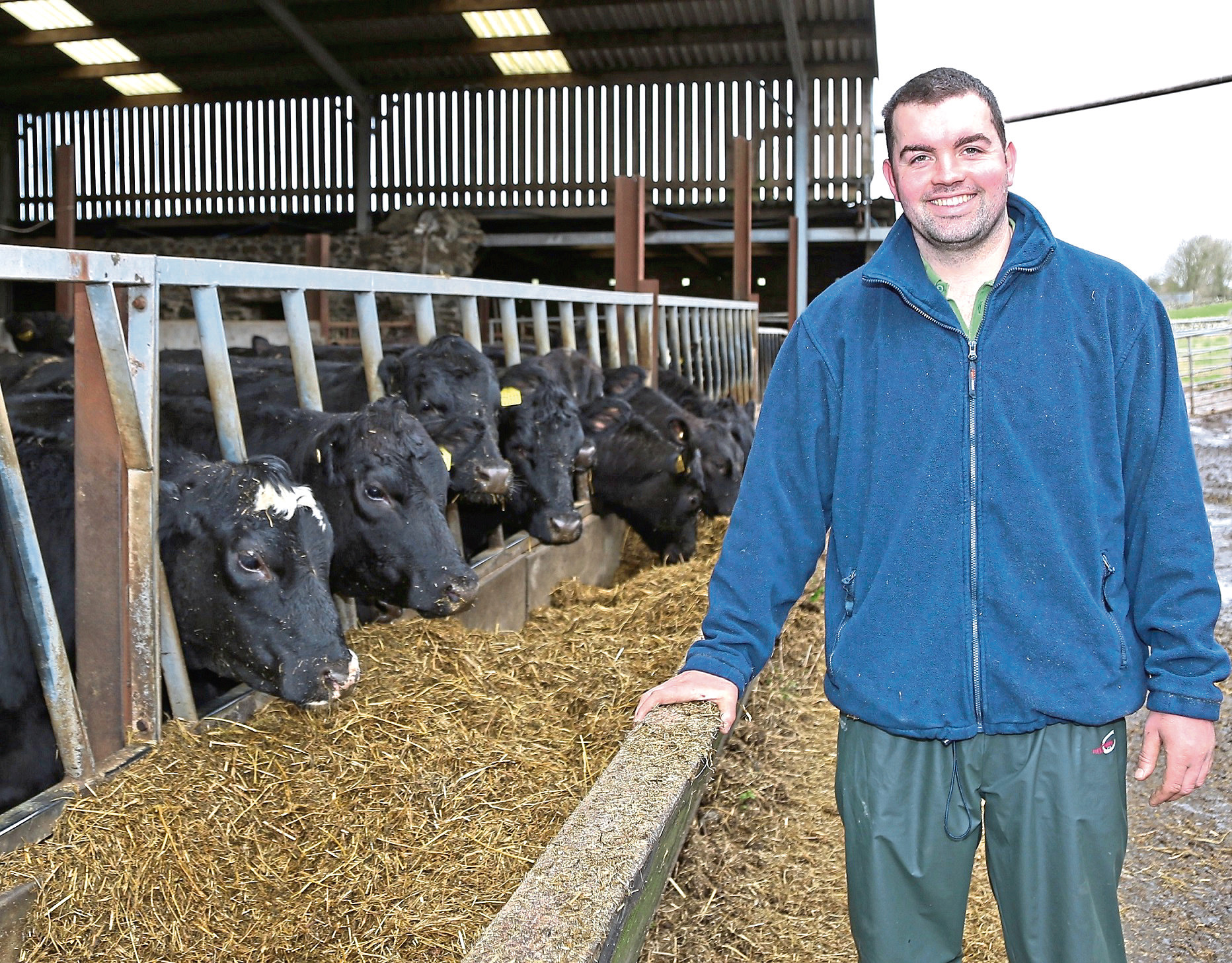 Robert Fleming from Castle Sinniness Farm was last year's beef award winner.