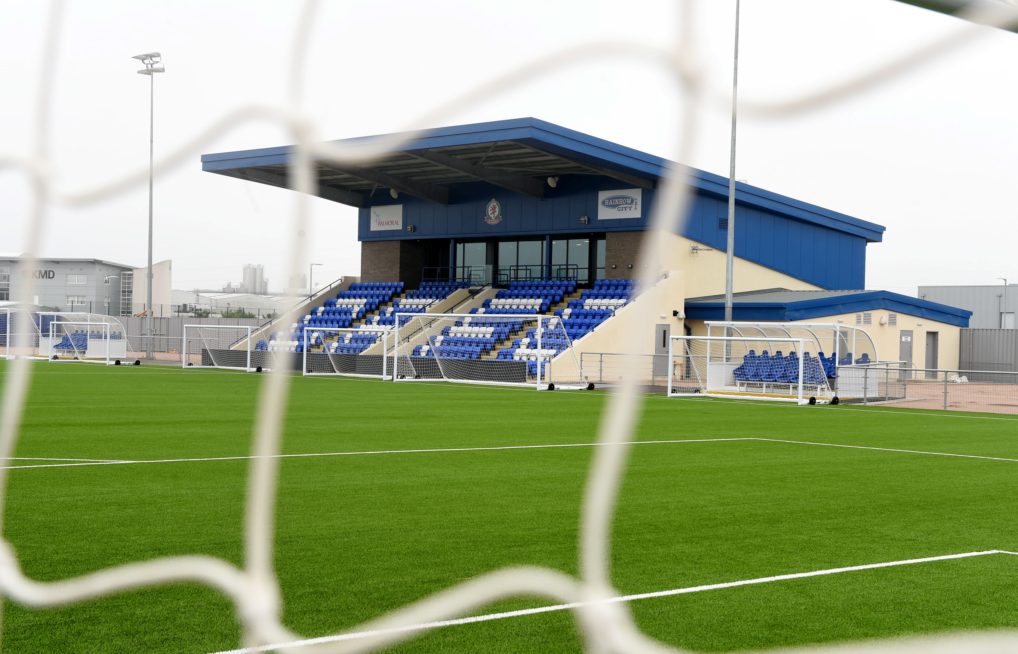 Balmoral Stadium will host League One football this season