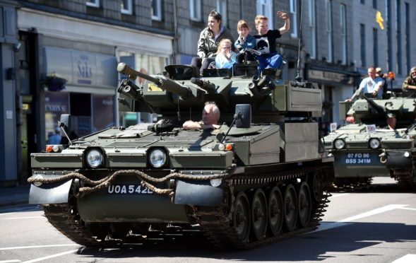 Armed Forces Day Parade.
30/06/18
Picture by HEATHER FOWLIE