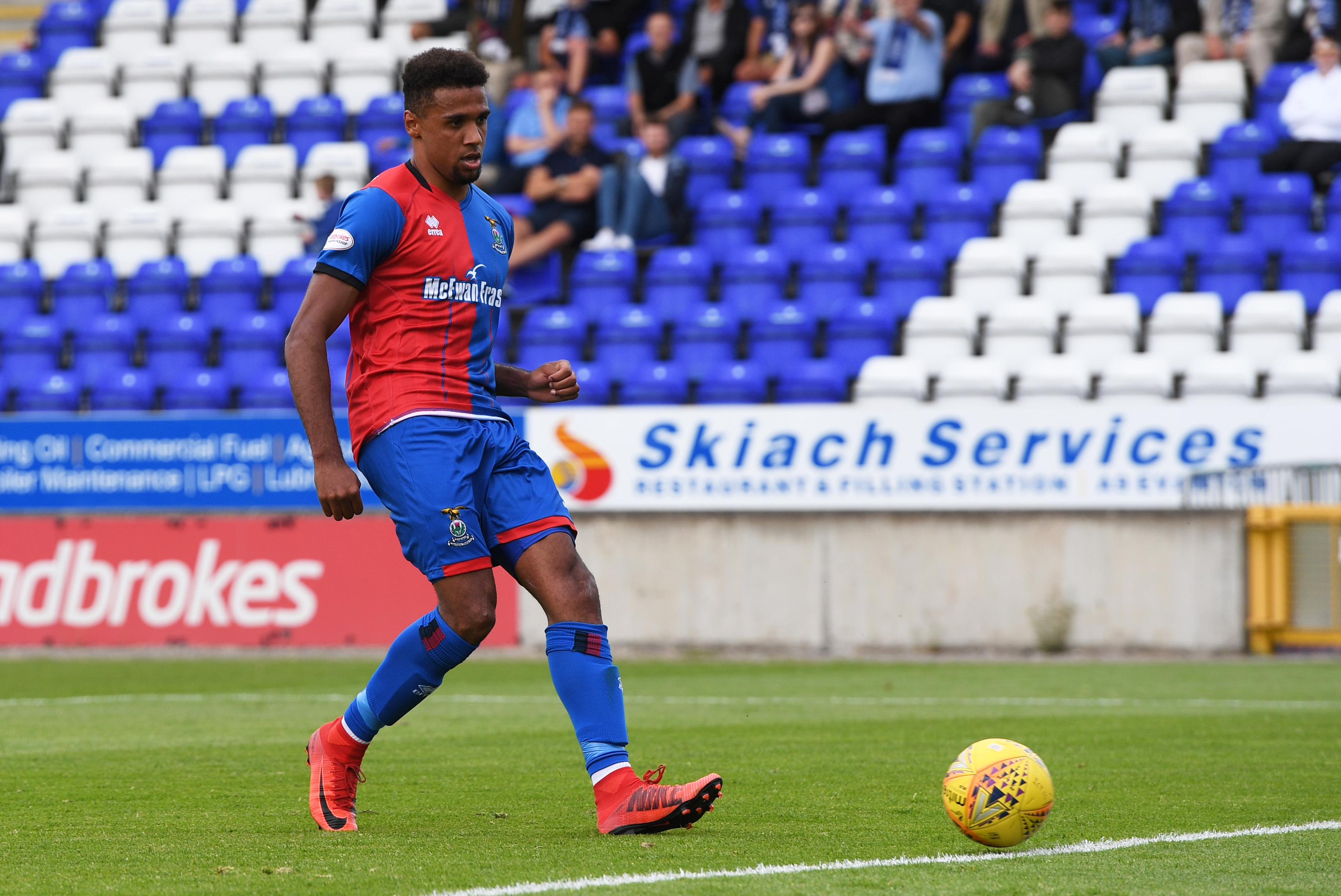 Caley Thistle attacker Nathan Austin.