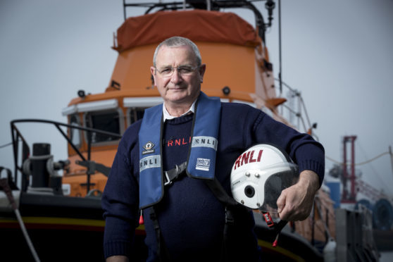 Bill Deans, of the Aberdeen RNLI Lifeboat