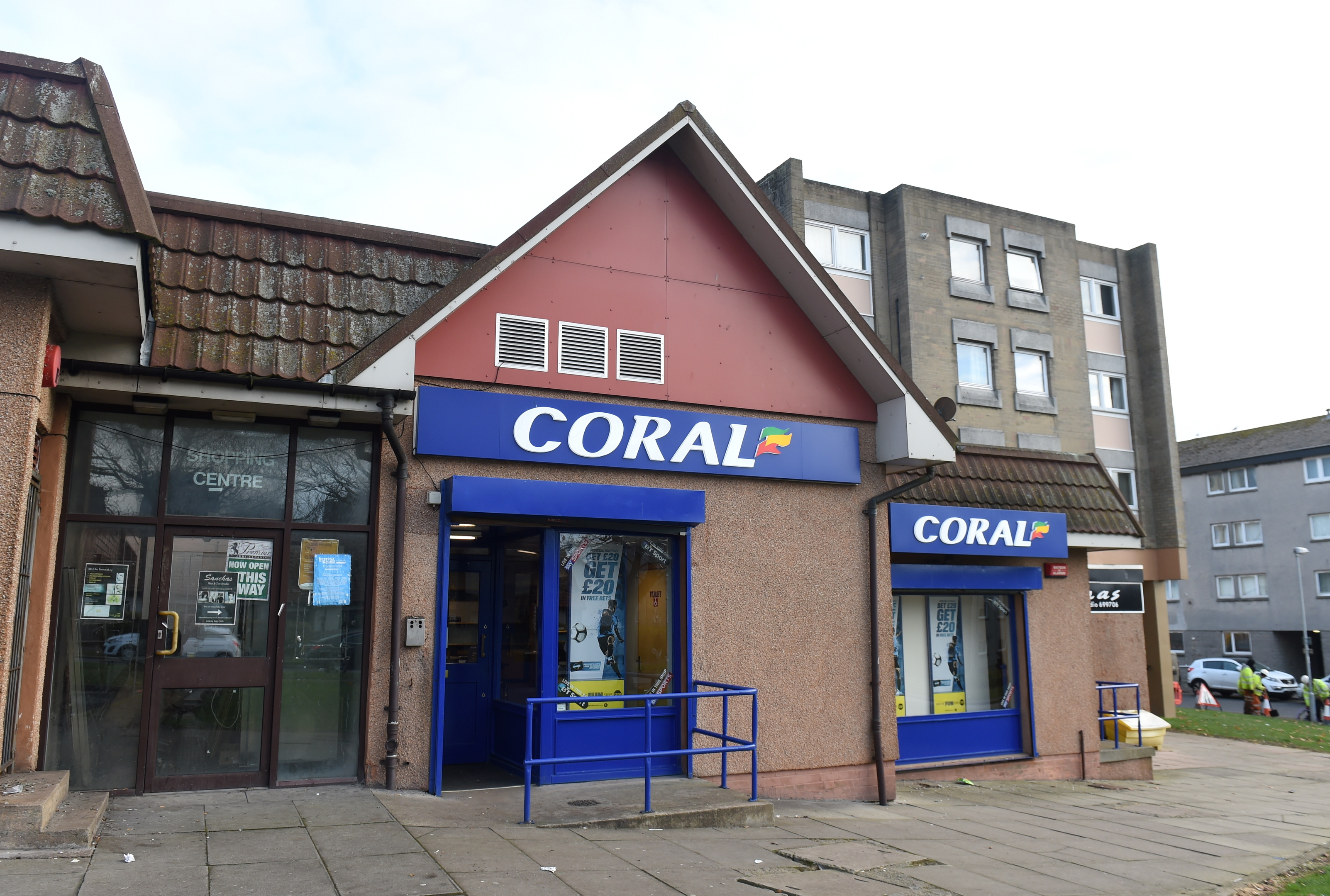Coral betting shop in Cornhill, Aberdeen.