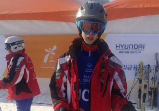 Luke Purdie, from Aberdeen, represented Team GB in the 2013 Special Winter Olympics