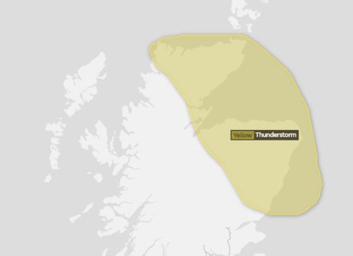 Met Office issue weather warning.