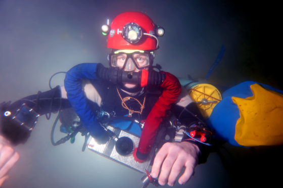 Connor Roe was one of 11 divers that took part in the rescue. Picture: Chris Jewell