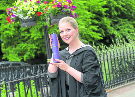 Katie Baxter graduated with a certificate in learning, teaching and assessment from the School of Nursing and Midwifery