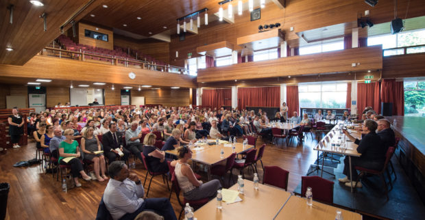 About 150 people attended the Elgin Town Hall event.