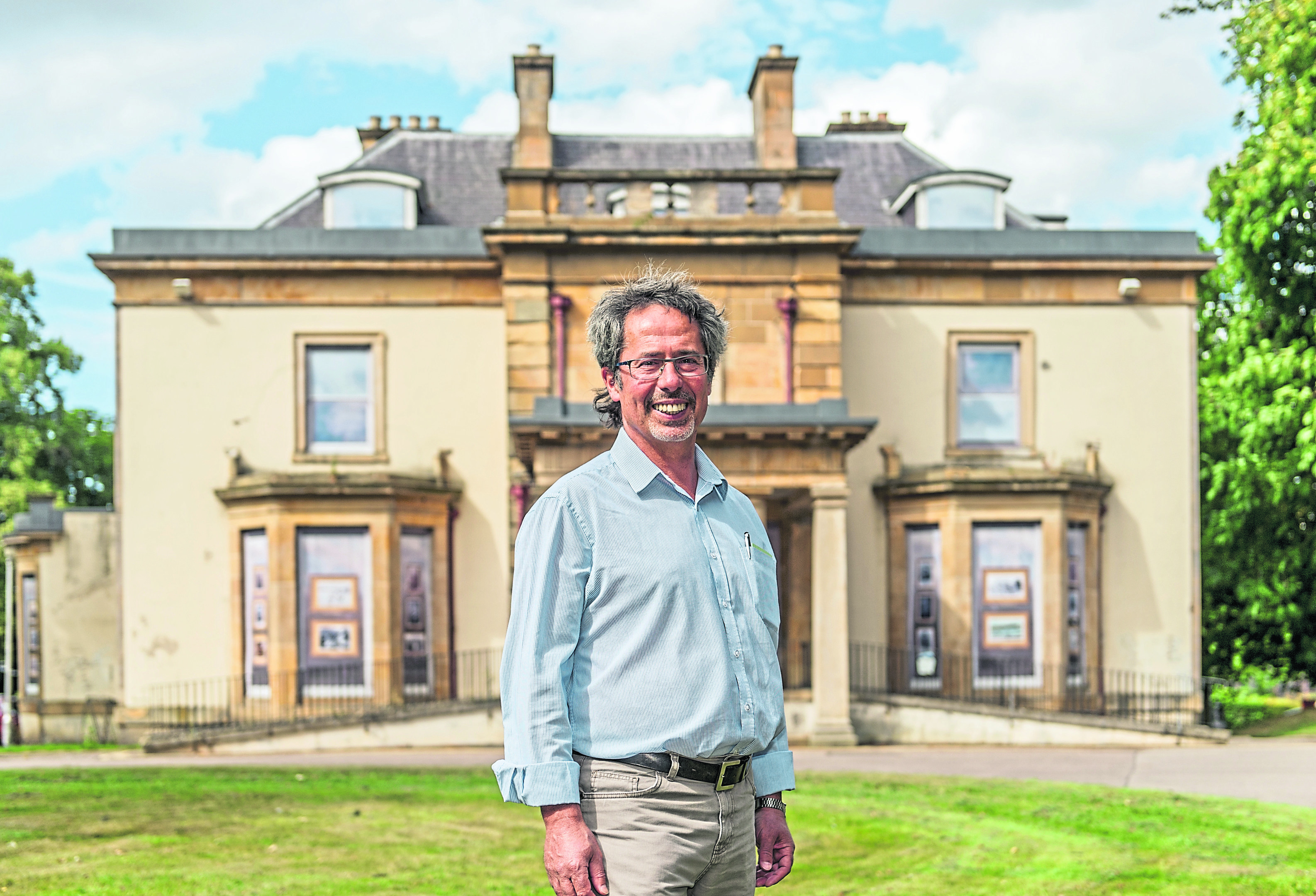 Fabio Villani (Chief Officer) at TSI Moray is pictured at Grant Lodge in Elgin, Moray.
Picture by Jason Hedges.