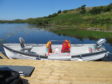 The Assynt Crofters Trust' new Wheelyboat, capable of hosting two wheelchairs.