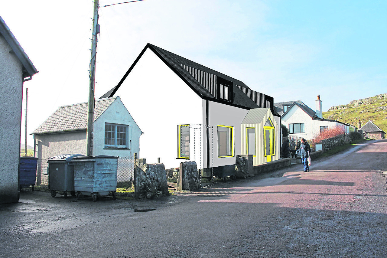 An artist’s impression of the new Iona Craft Shop, which would replace the current building that dates from the 1960s and is no longer fit for purpose