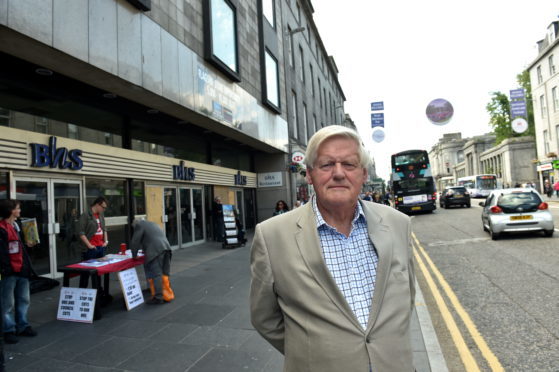 Former council planning convener Michael Hastie (pictured) believes Aberdeen City Council is allowing Union Street to become a wasteland by backing plans to expand Union Square.

Picture by KENNY ELRICK     25/07/2018
