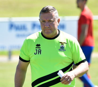 Caley Thistle boss John Robertson.