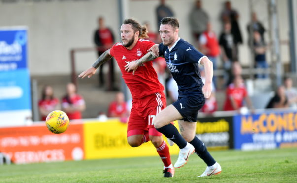 Stevie May scored Aberdeen's equaliser