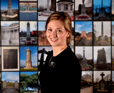 Ruth Cox, the curator of the Gordon Highlanders Museum in Aberdeen