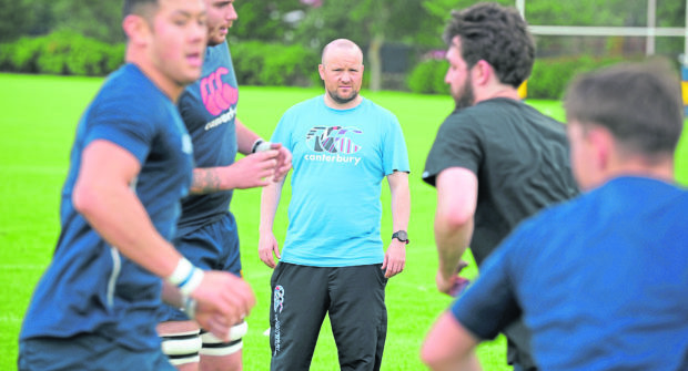 Gordonians coach Ryan Morrice.