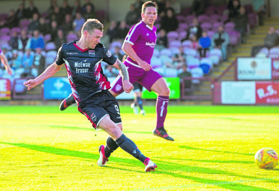 Ross County attacker Billy Mckay.