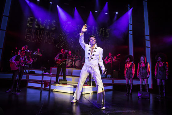 Steve Michaels as Elvis.