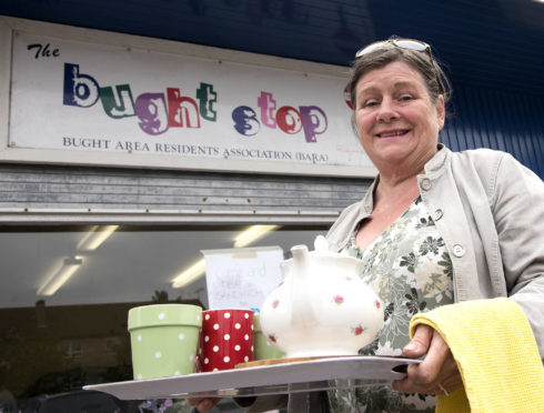 Kate MacLean, organiser of the event, at the Bught Stop drop in centre.