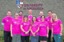 Great Run
The Aberdeen University team who will be running the Great Aberdeen run in memory of Sue Richardson.
