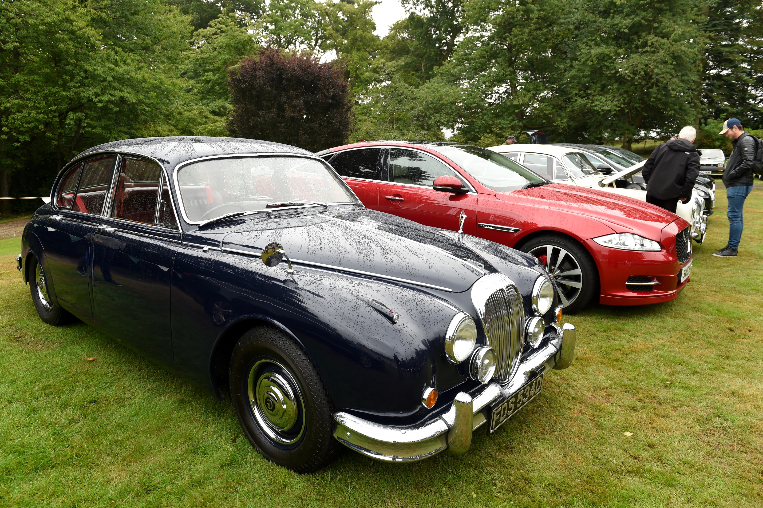 Grampian Region of the Jaguar Enthusiasts Club Annual Gathering and Car Show at Drum Castle.