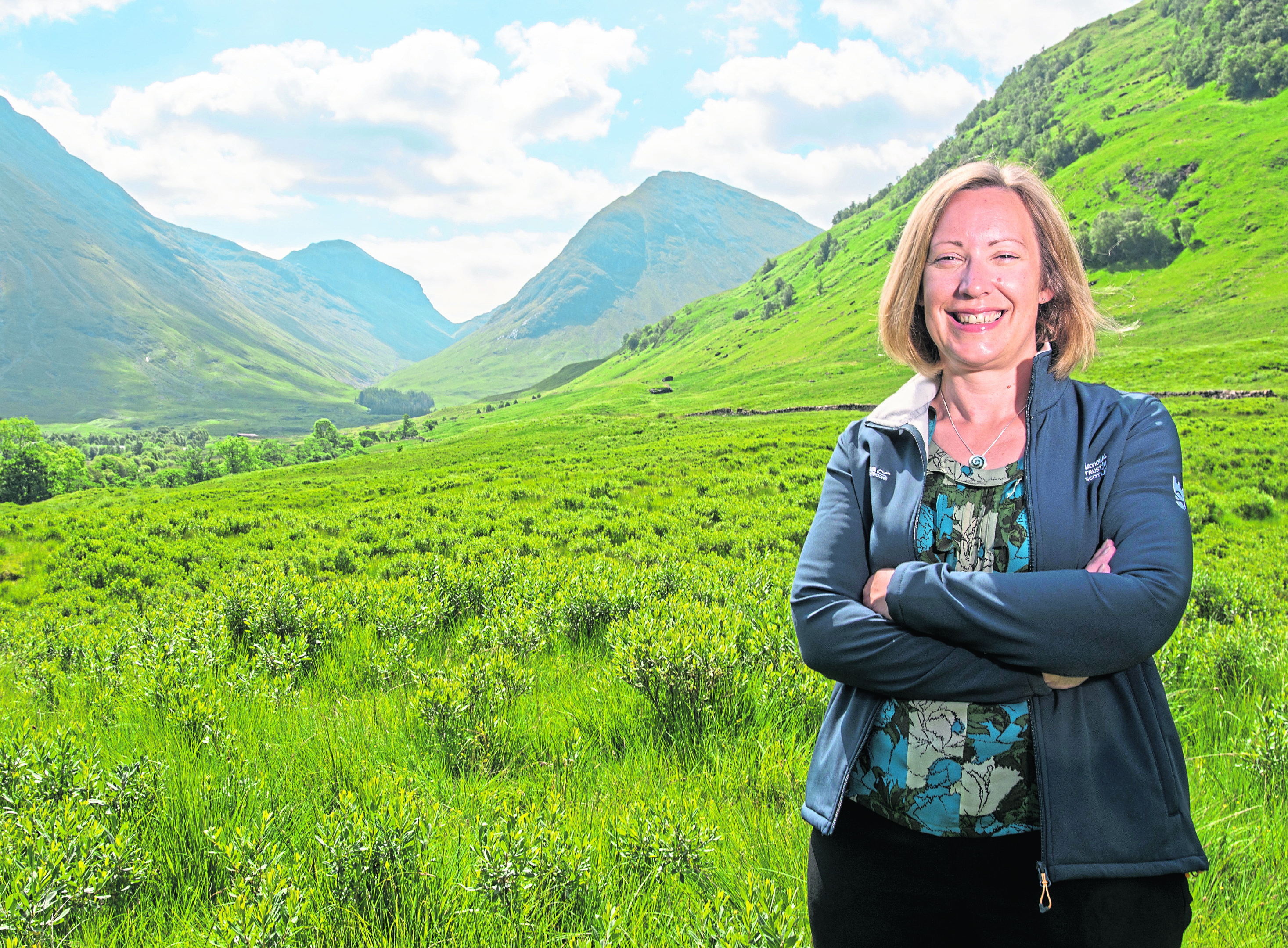Clea Warner, General Manager at the National Trust for Scotland North West Region