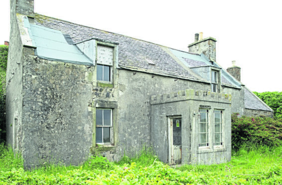 Halligarth House, Unst.
Picture: HES.