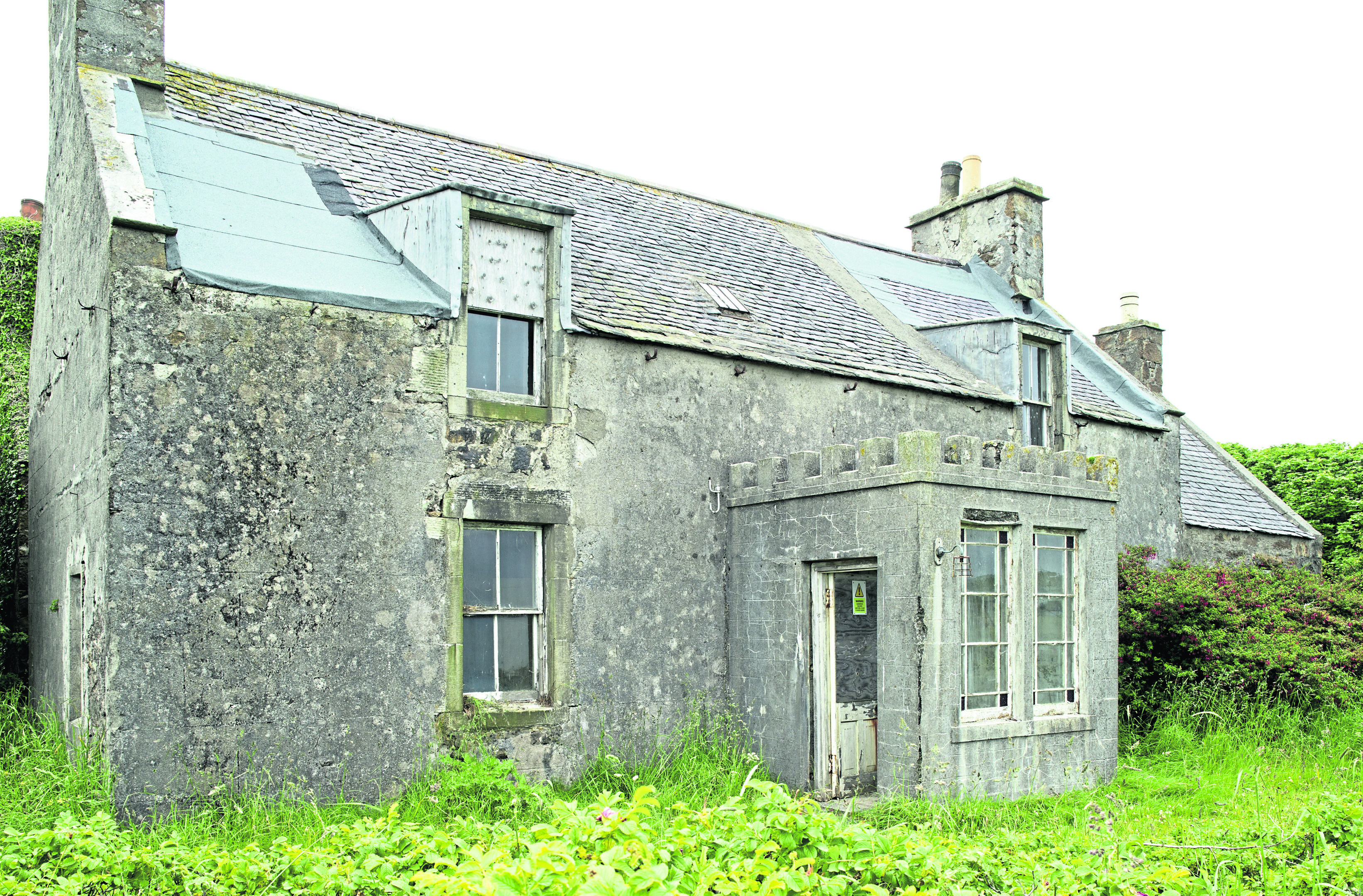 Halligarth House, Unst.
Picture: HES.
