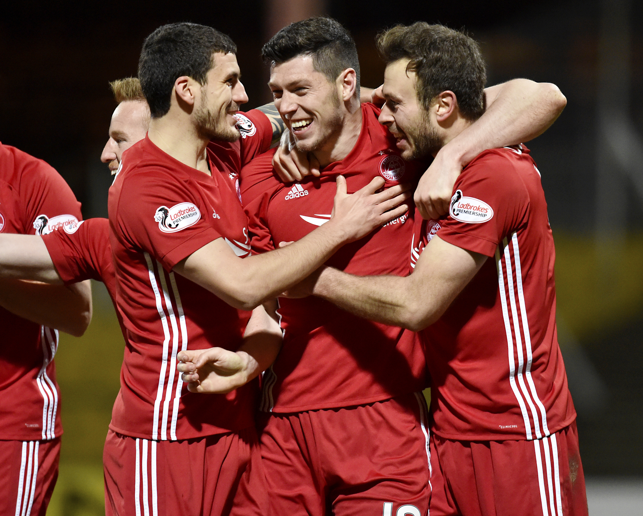 Andrew Considine (right) rates Scott McKenna as one of the best he has played with.