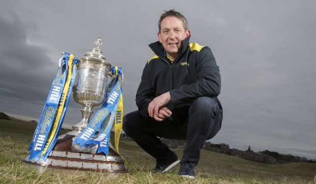 Former Aberdeen and Rangers striker Billy Dodds.