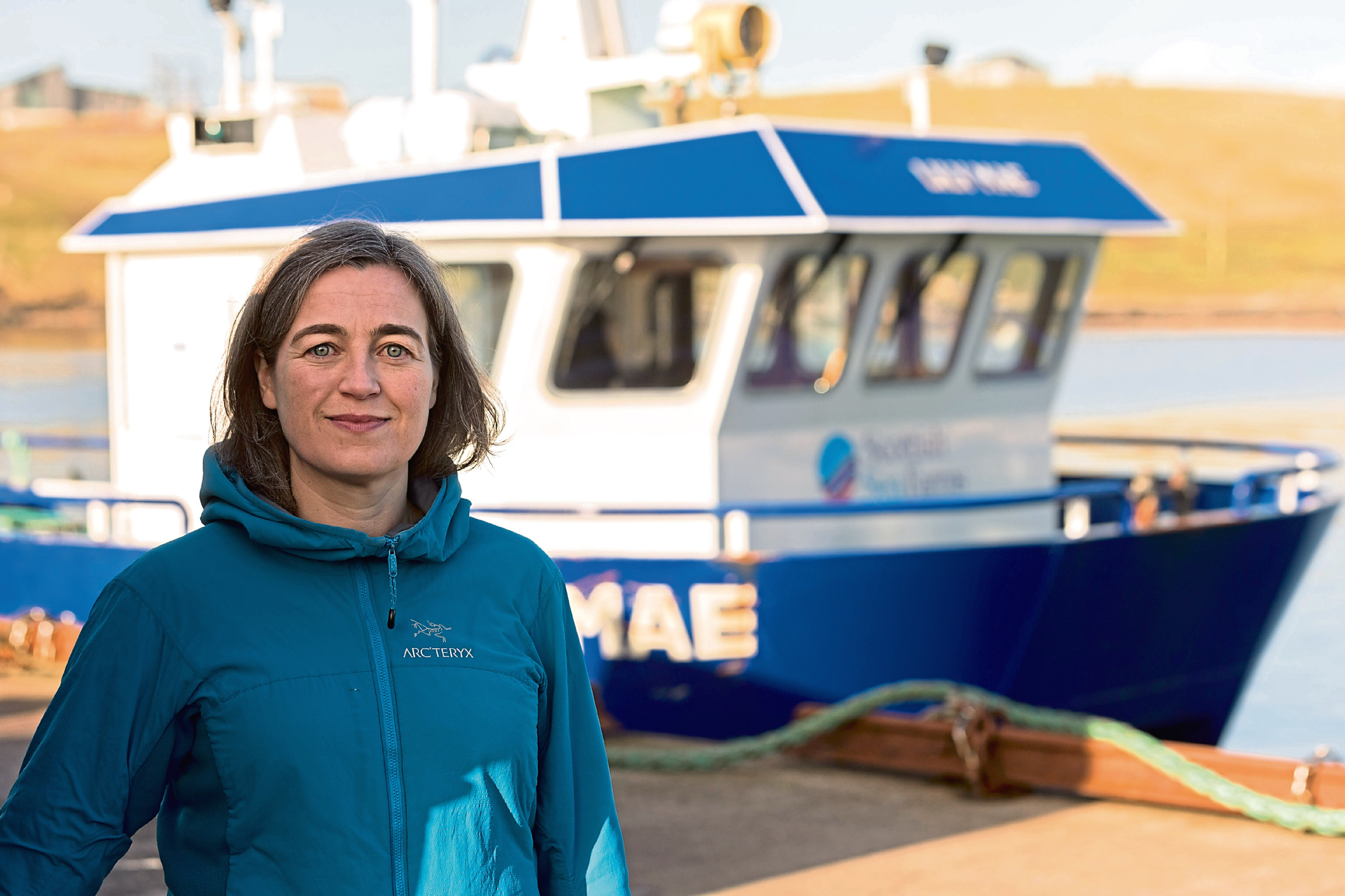Scottish Salmon Producers Organisation chief executive, Julie Hesketh-Laird.